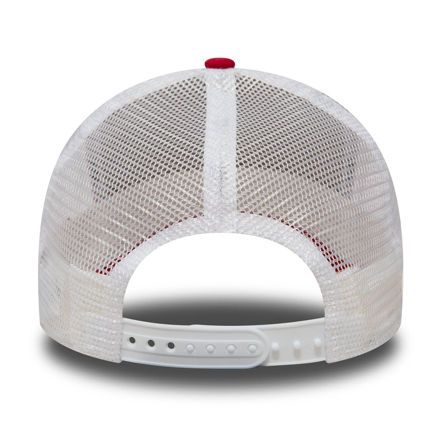 Casquette des Yankees de New York, New Era, trucker, rouge