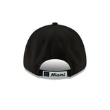 Casquette Miami Marlins, New Era, 9FORTY, équipe, noire