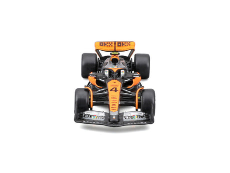 Modèle réduit McLaren F1, avec casque, MCL60, bburago, 1:43, Lando Norris #4