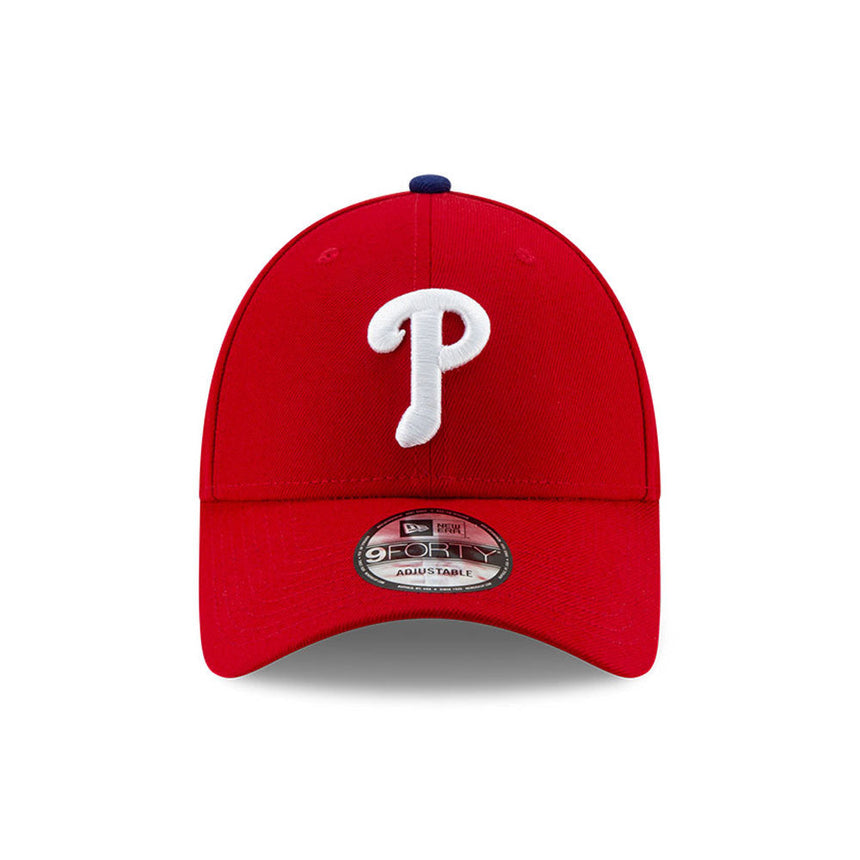 Casquette des Phillies de Philadelphie, New Era, 9FORTY, rouge