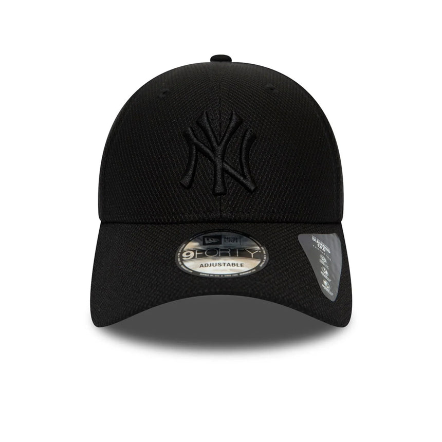 Casquette New York Yankees, New Era, 9FORTY, noir uni