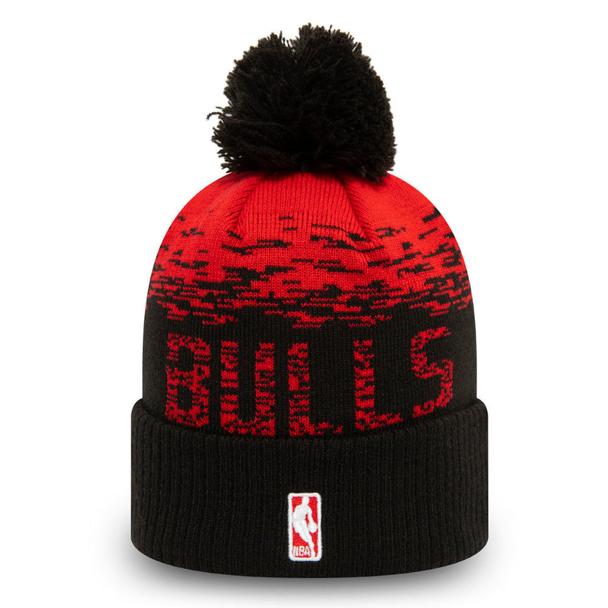 Bonnet Chicago Bulls, en maille à côtes, NBA, New Era, multicolore