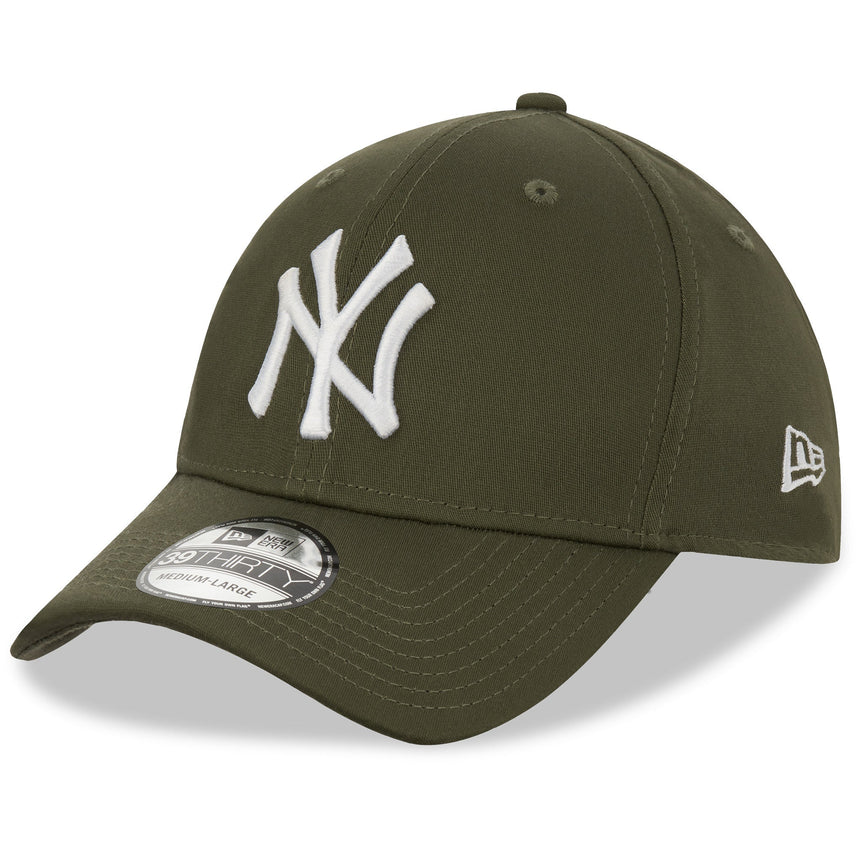 Casquette des New York Yankees, New Era, 39THIRTY, essentielle, kaki