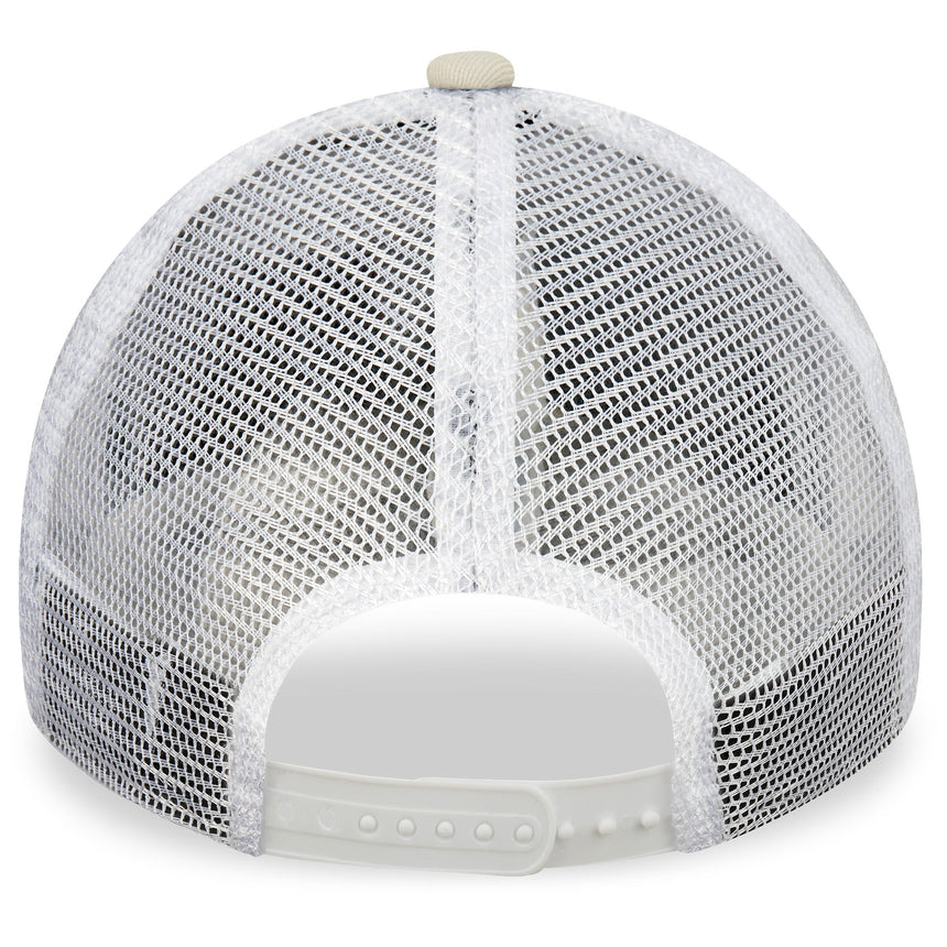 Casquette des New York Yankees, trucker, New Era, 9FORTY, essentielle, beige