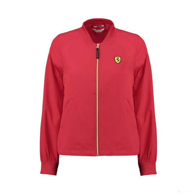 Ferrari Fanwear Femmes Bomber Veste, Rouge, 2020 - FansBRANDS®