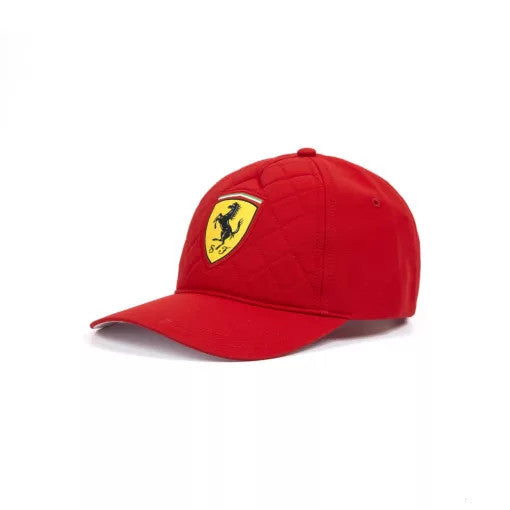 2018, Rouge, Adulte, Ferrari Quilt Baseball Casquette - FansBRANDS®