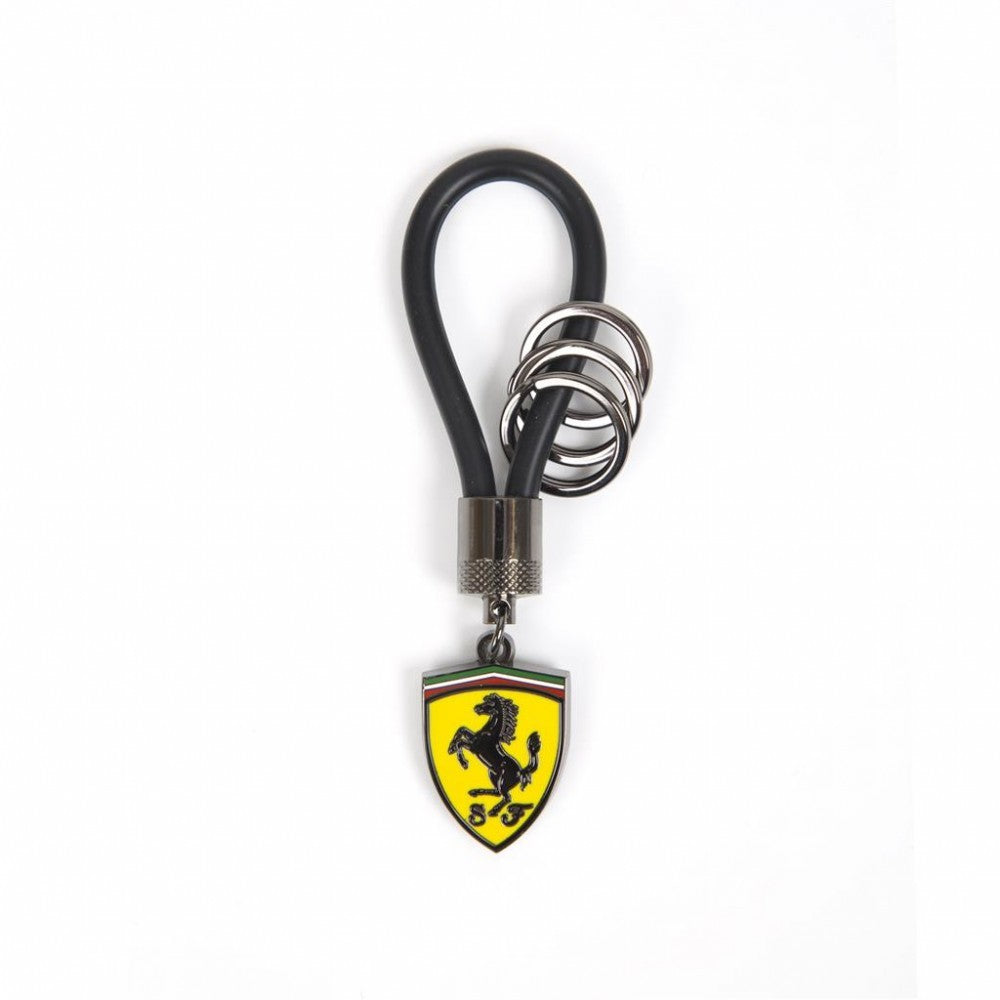 Porte-clés Scuderia Ferrari, noir