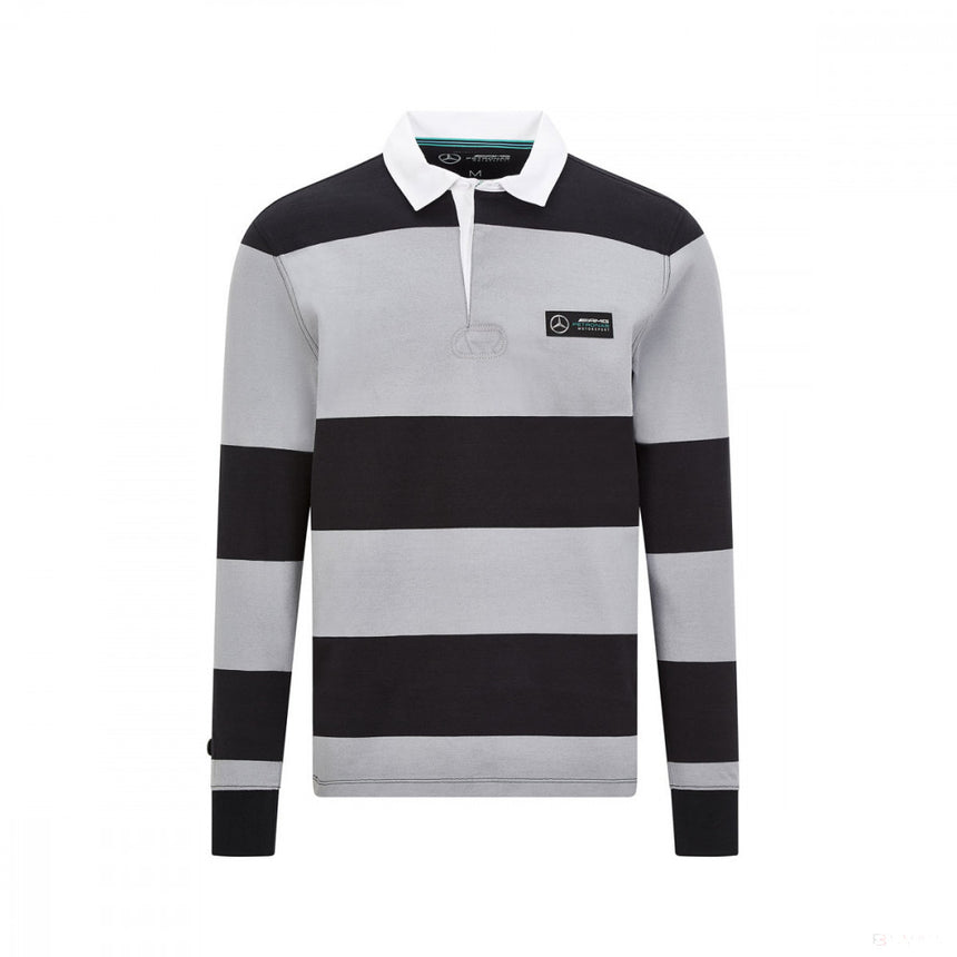 T-shirt col rond Mercedes AMG Petronas, noir - FansBRANDS®