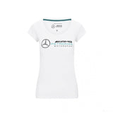 T-shirt col rond Mercedes AMG Petronas, blanc - FansBRANDS®