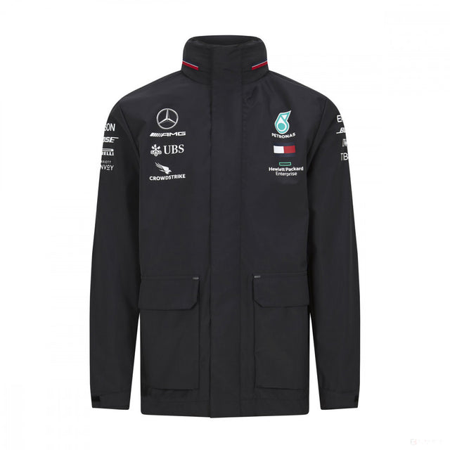 Imperméable Mercedes AMG Petronas, noir - FansBRANDS®