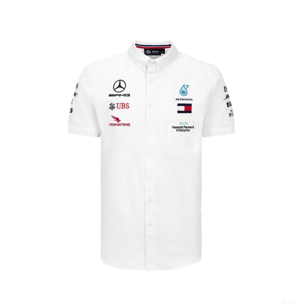 Chemise Mercedes AMG Petronas, blanc