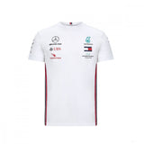 T-shirt col rond Mercedes AMG Petronas, blanc - FansBRANDS®