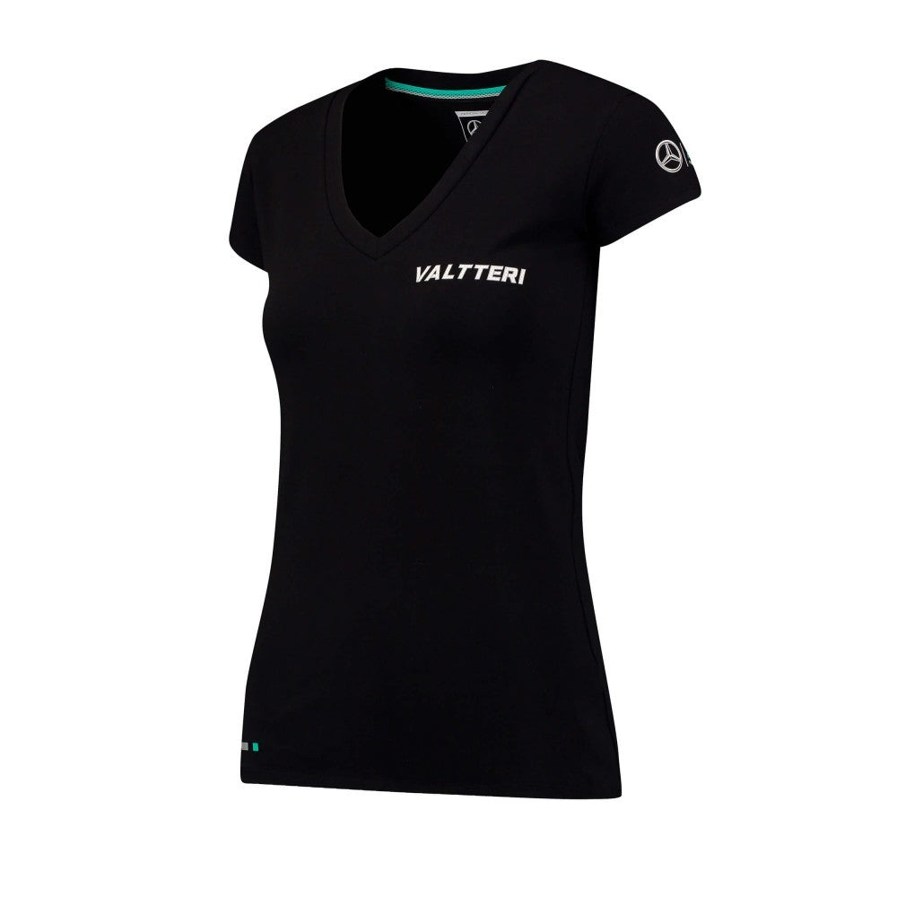 T-shirt col rond Valtteri Bottas, noir - FansBRANDS®