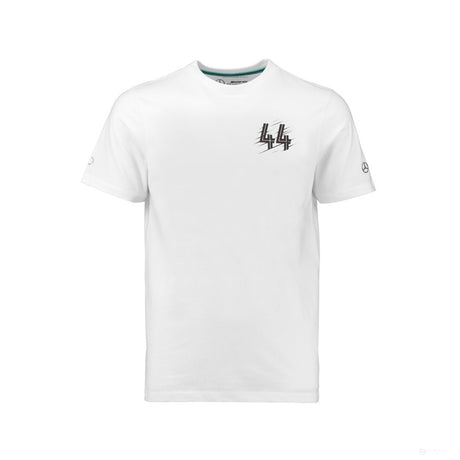 T-shirt col rond Lewis Hamilton, blanc - FansBRANDS®