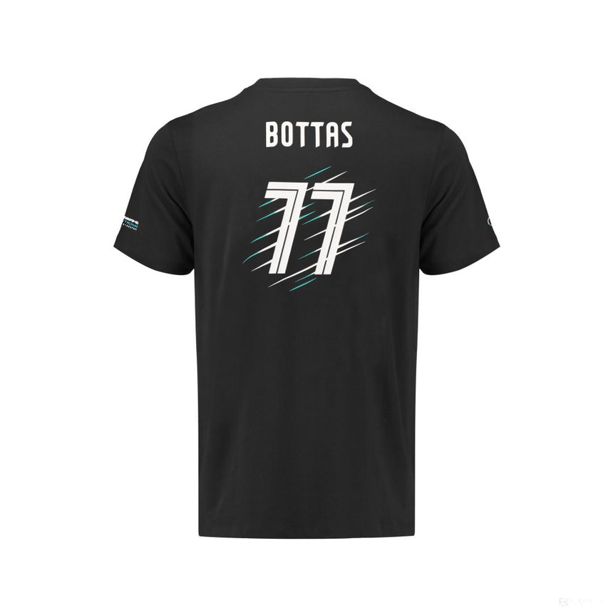 T-shirt col rond Valtteri Bottas, noir - FansBRANDS®