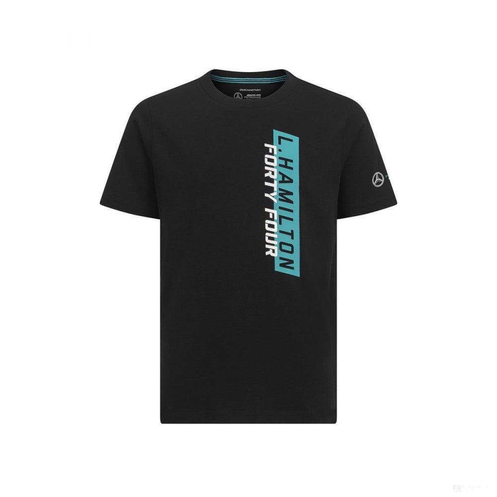 T-shirt col rond Lewis Hamilton, noir - FansBRANDS®