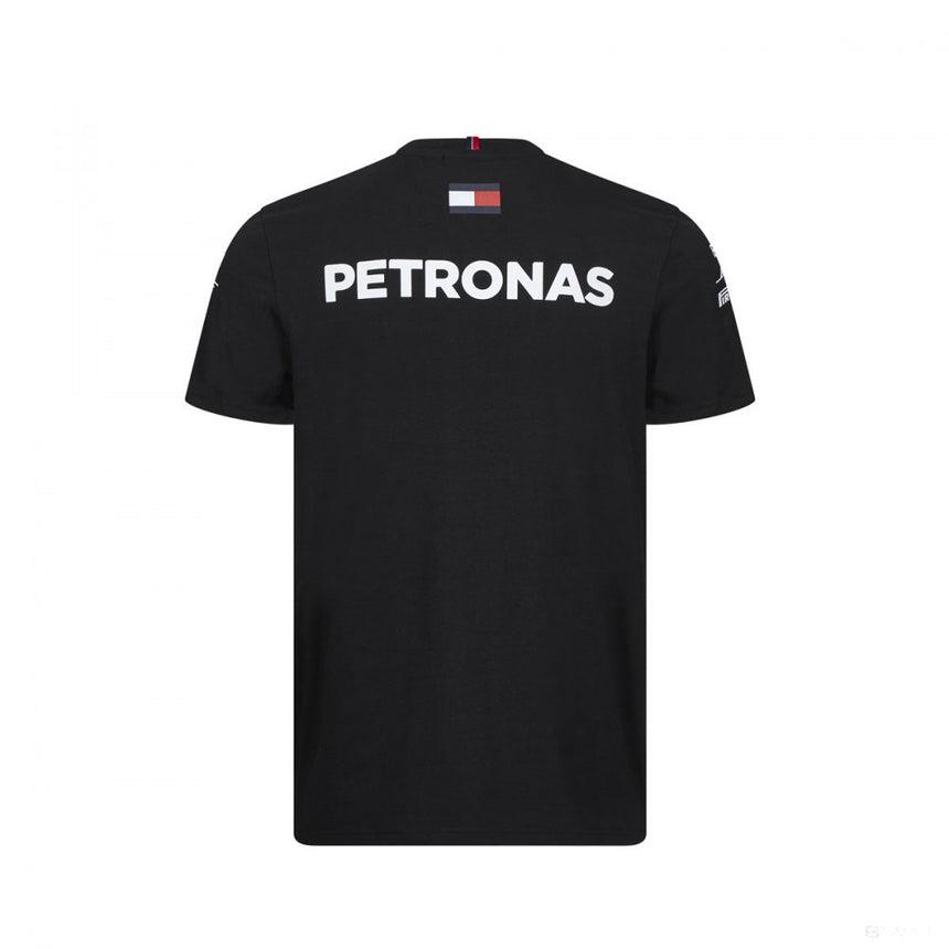 T-shirt col rond Mercedes AMG Petronas, noir - FansBRANDS®