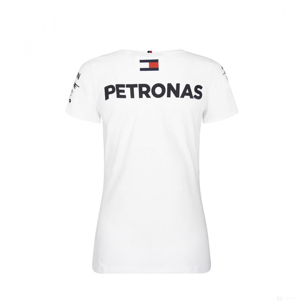 T-shirt col rond Mercedes AMG Petronas, blanc - FansBRANDS®