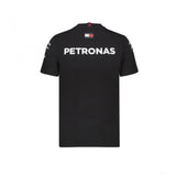 T-shirt col rond Mercedes AMG Petronas, noir - FansBRANDS®