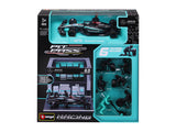 maquette Mercedes, pass pit-lane, bburago, 1:43, George Russell, #63, W15 E