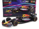 Modellino Red Bull Racing 1:43, Burago, RB19, Miami, Max Verstappen #1, 2023