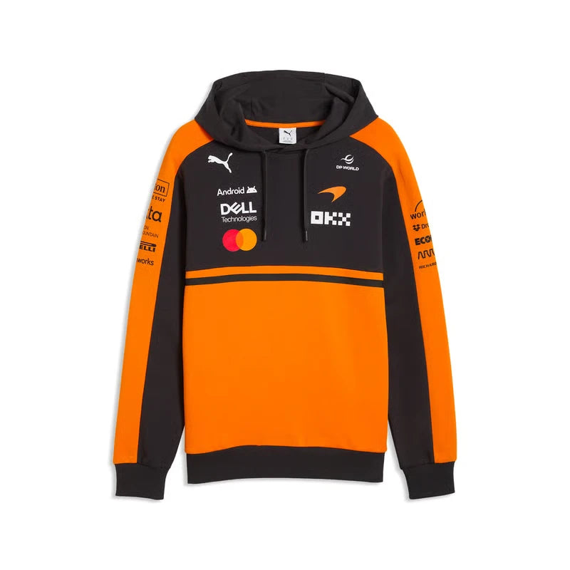 Sweat à capuche McLaren, équipe, papaye, 2026