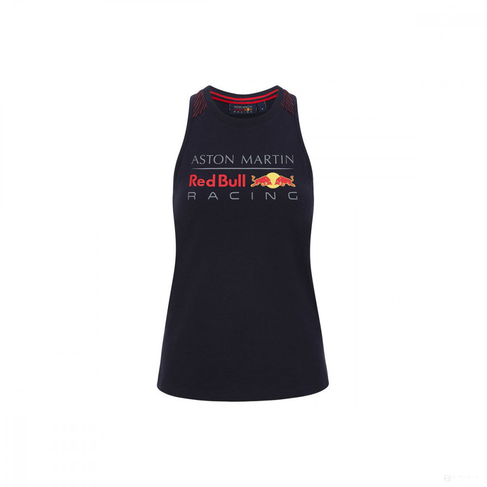 Haut Femme Red Bull, Logo, Bleu, 2020