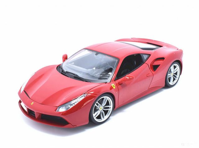 2018, Rouge, 1:18, Ferrari Ferrari 488 GTB Modèle de voiture - FansBRANDS®