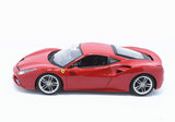 2018, Rouge, 1:18, Ferrari Ferrari 488 GTB Modèle de voiture - FansBRANDS®