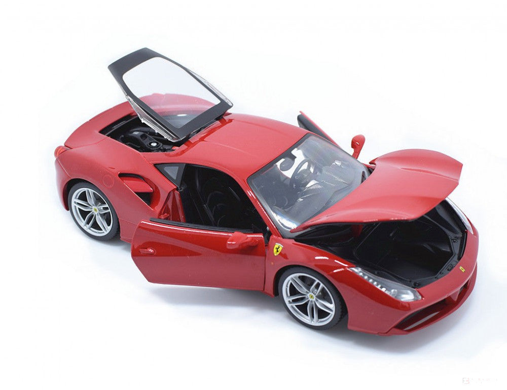 2018, Rouge, 1:18, Ferrari Ferrari 488 GTB Modèle de voiture - FansBRANDS®