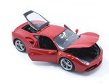 2018, Rouge, 1:18, Ferrari Ferrari 488 GTB Modèle de voiture - FansBRANDS®