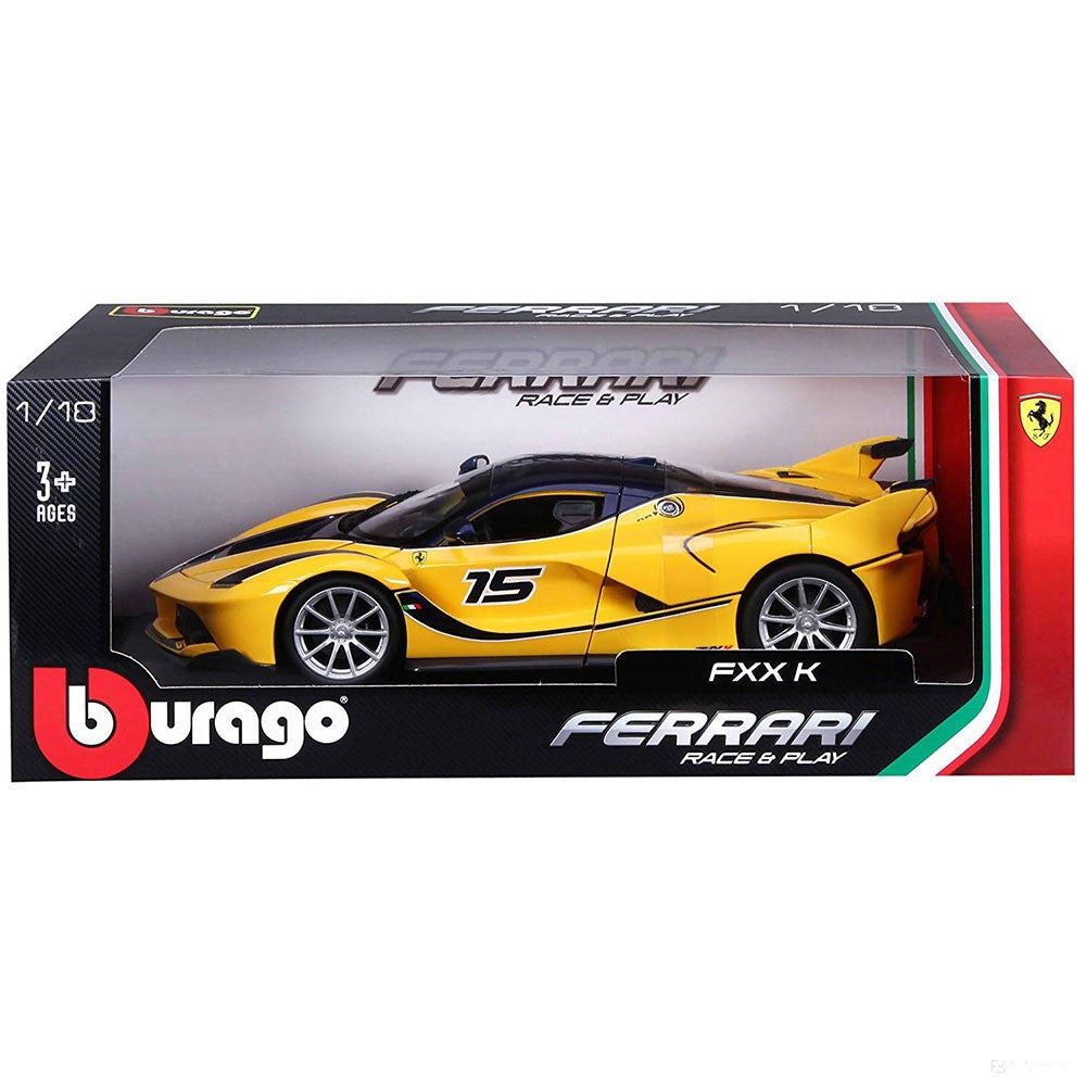 2018, Jaune, 1:18, Ferrari Ferrari FXX-K Modèle de voiture - FansBRANDS®