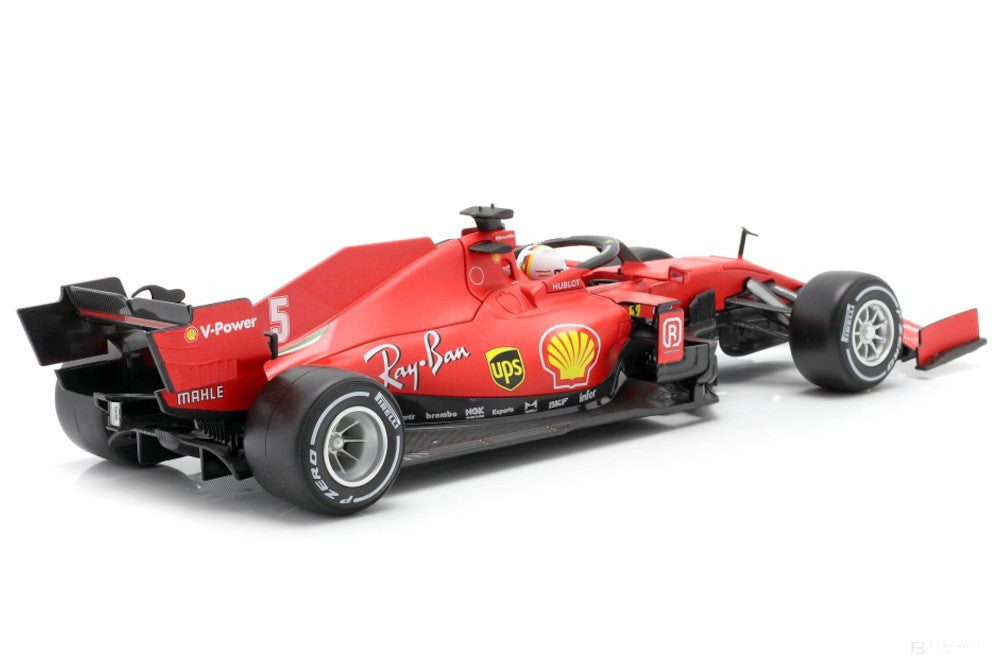 Voiture modèle, Ferrari Sebastian Vettel SF1000 Austrian GP 2020, 1:18, Rouge, 2021 - FansBRANDS®