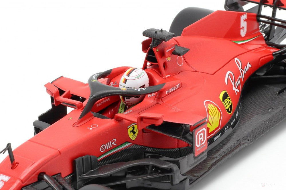 Voiture modèle, Ferrari Sebastian Vettel SF1000 Austrian GP 2020, 1:18, Rouge, 2021 - FansBRANDS®