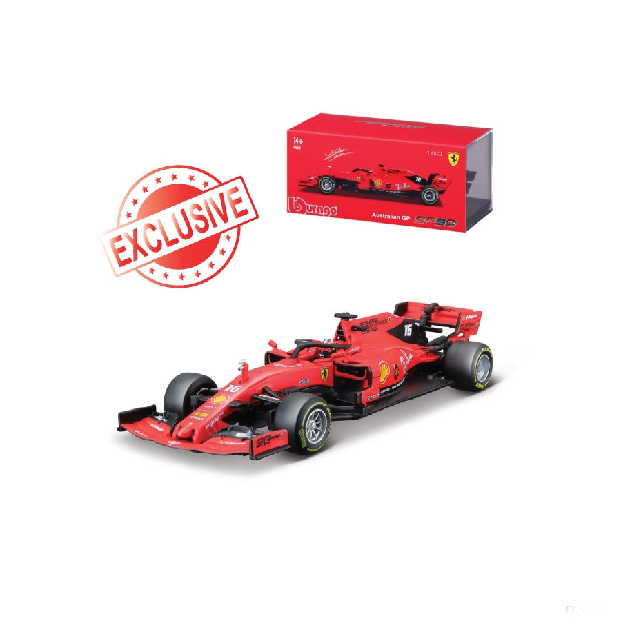Ferrari SF90 Charles Leclerc Modell Autó