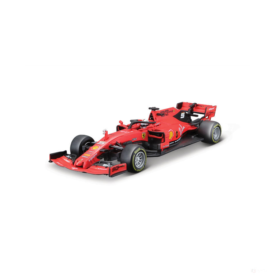 Voiture modèle, Ferrari Sebastian Vettel SF90 SIGNATURE #5, 1:43, Rouge, 2021