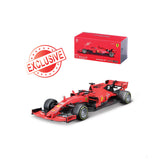 Voiture modèle, Ferrari Sebastian Vettel SF90 SIGNATURE #5, 1:43, Rouge, 2021