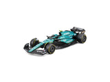 Voiture miniature Aston Martin, AMR23, bb urago, échelle 1:43, Fernando Alonso n°14, 2023