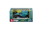 Voiture miniature Aston Martin, AMR23, bb urago, échelle 1:43, Fernando Alonso n°14, 2023