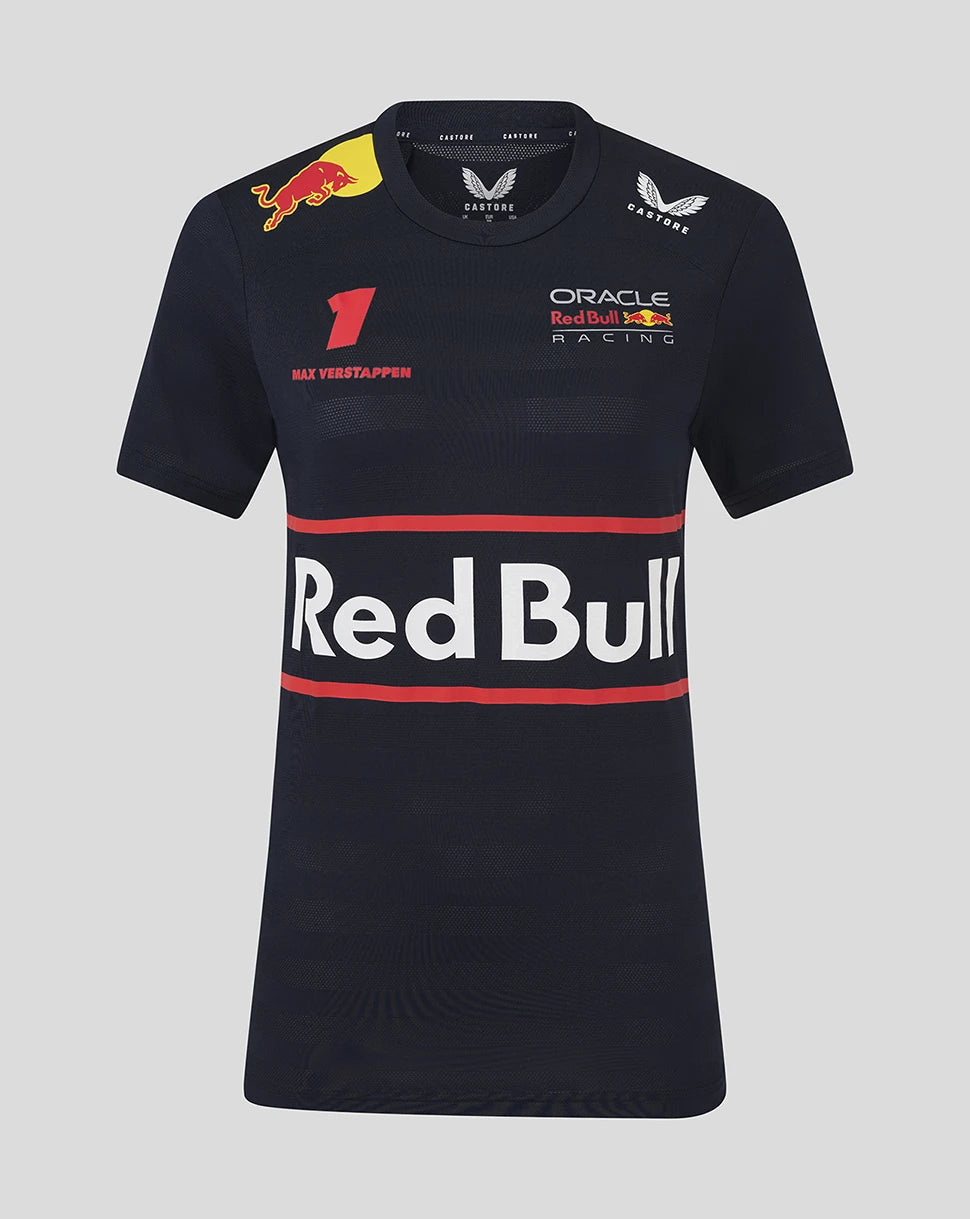 Red Bull Racing T-shirt Pilote Max Verstappen - Femme 🔥