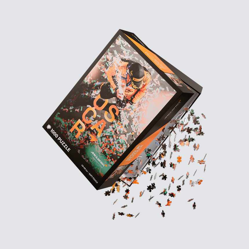 <title>Équipe McLaren Formula 1®, Puzzle, Oscar Piastri, Première victoire au Grand Prix, 1000 pièces</title>