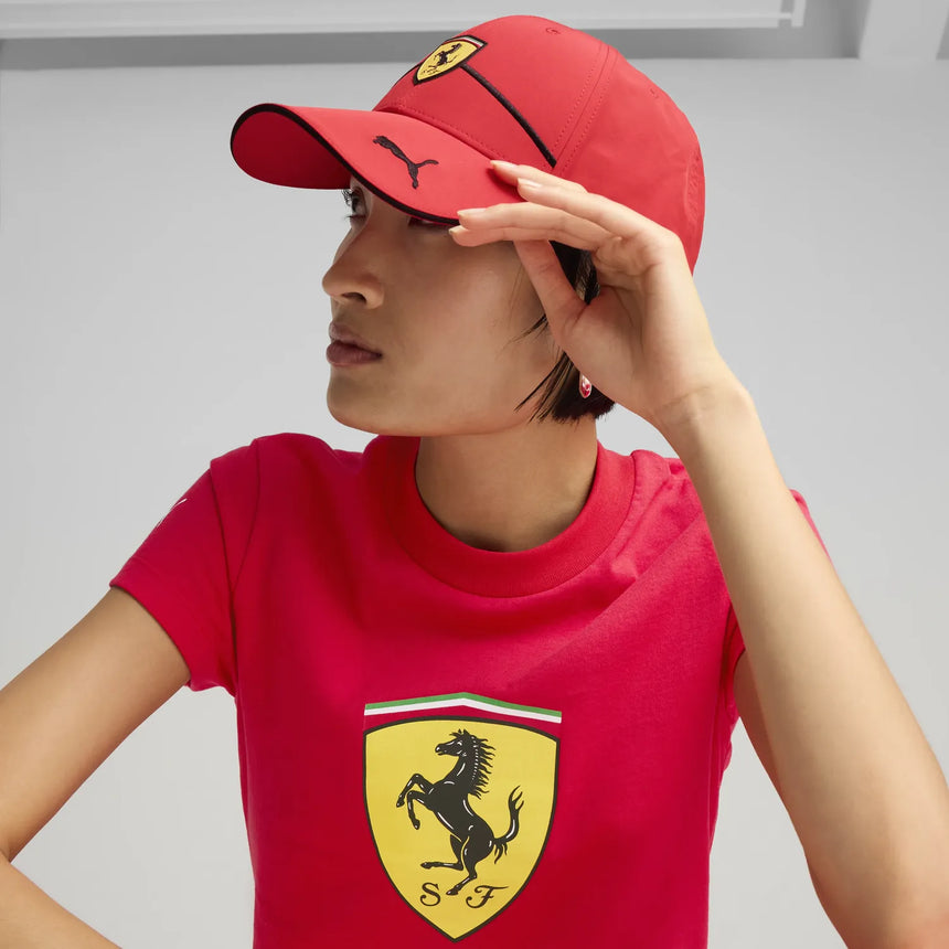 Gorra de carreras Ferrari - roja 🔥