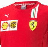 T-shirt Ferrari Kids, Puma, Team, Rouge, 20/21