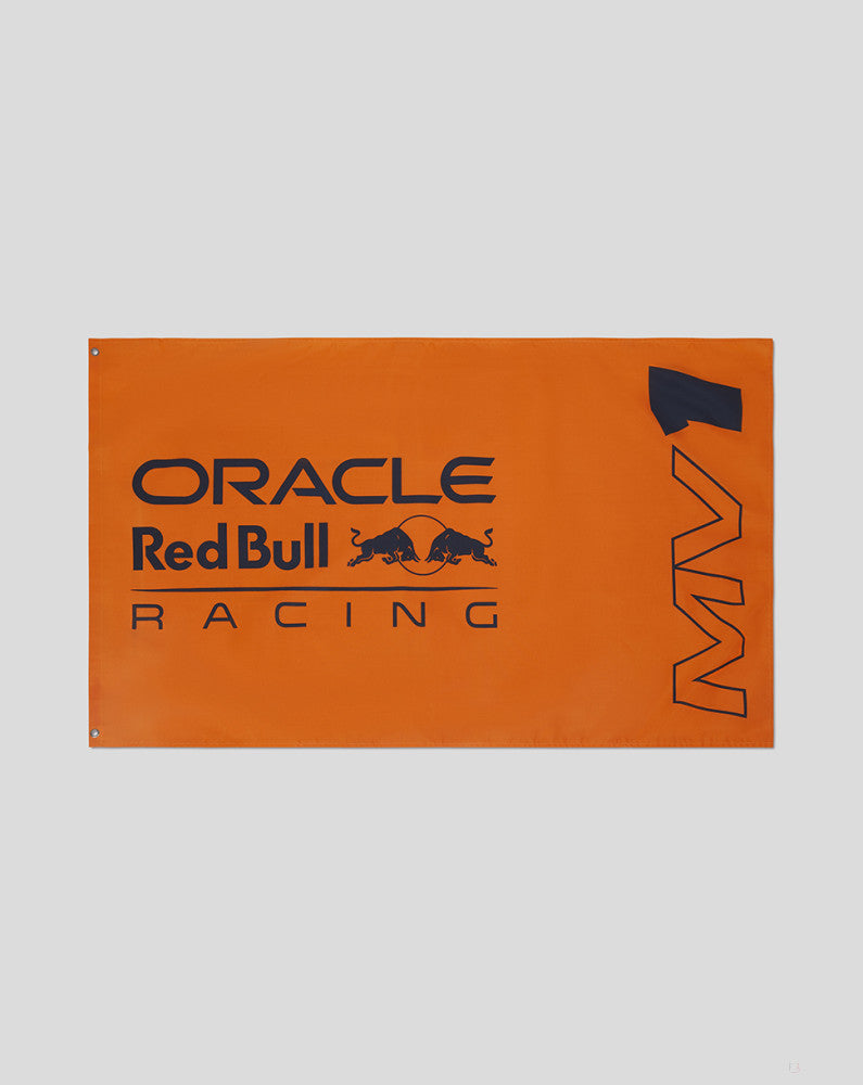 Red Bull Racing flag, Max Verstappen, orange, 90x150cm