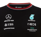 T-shirt Mercedes Kids, Team, noir, 2021