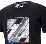 T-shirt BMW, Puma BMW MMS Graphic, Noir, 2021