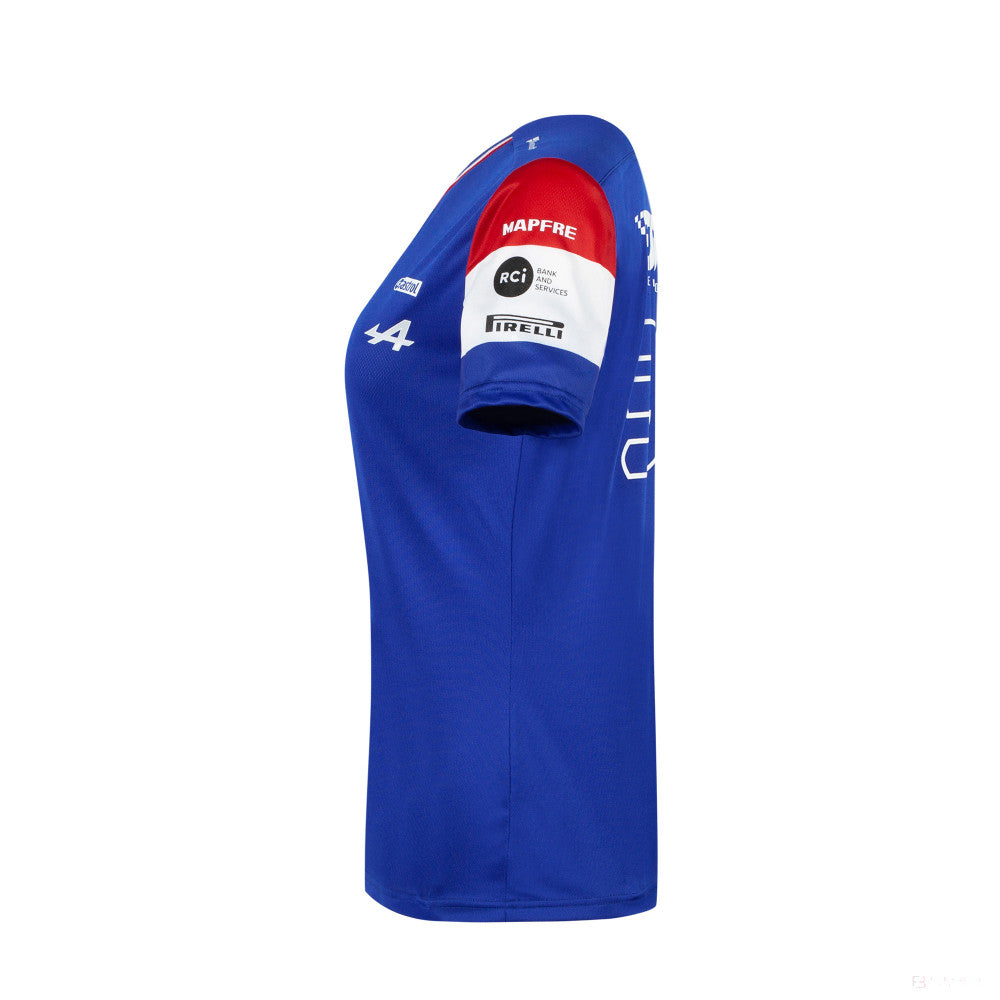 T-shirt col rond, Alpine Esteban Ocon 31, Bleu, 2021 - Équipe - FansBRANDS®