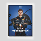 Print F1 originale – Max Verstappen (format A3)