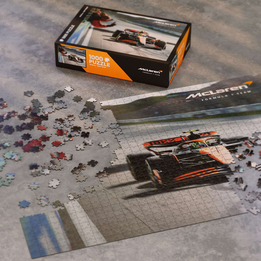 Puzzle de l'équipe McLaren de Formule 1®, Poster de victoire, 1000 pièces