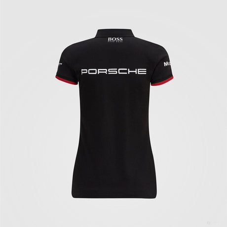Porsche Polo Femmess, Team, Noir, 2022